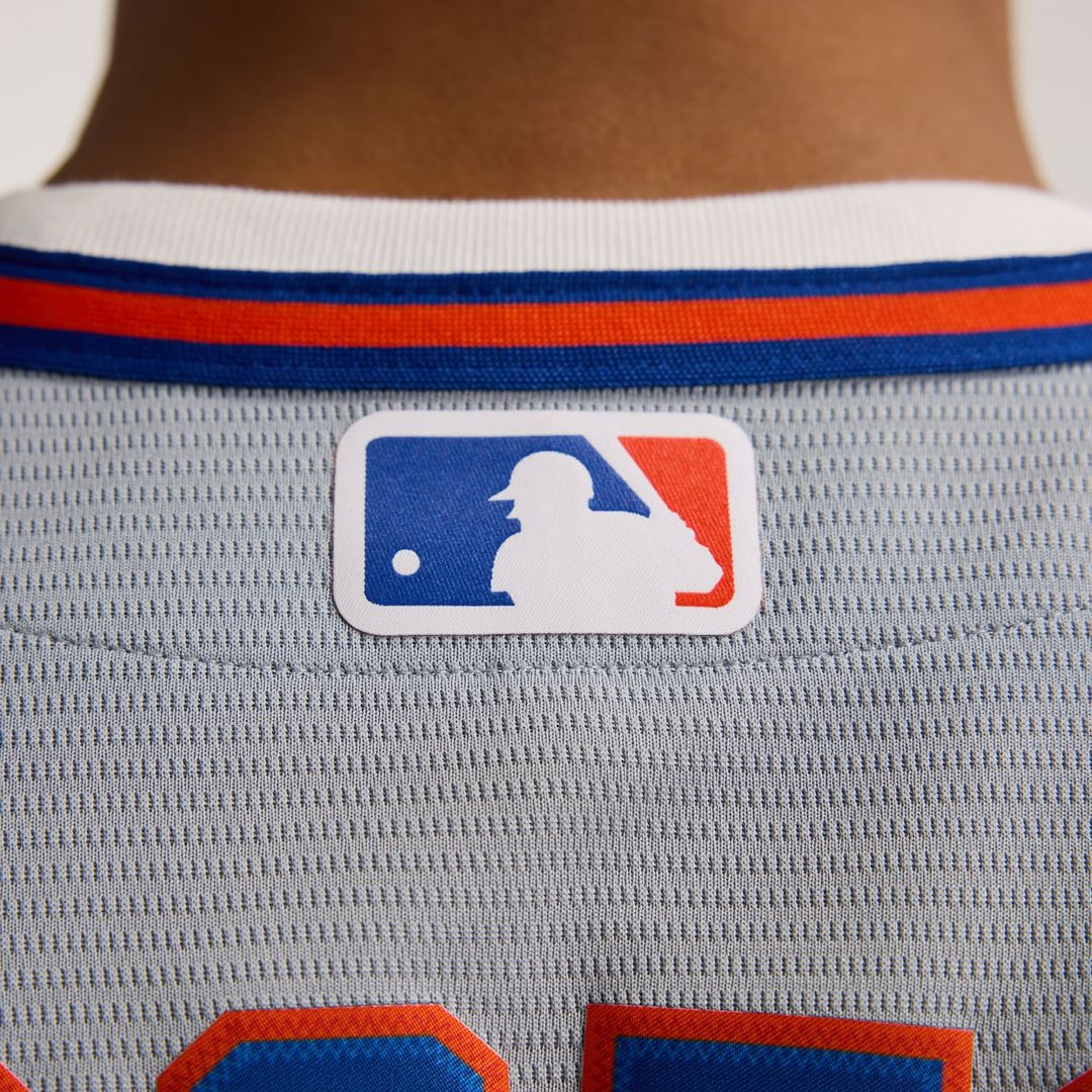 New York Mets Nike Juan Soto Road Replica Baseball Jersey - Gray