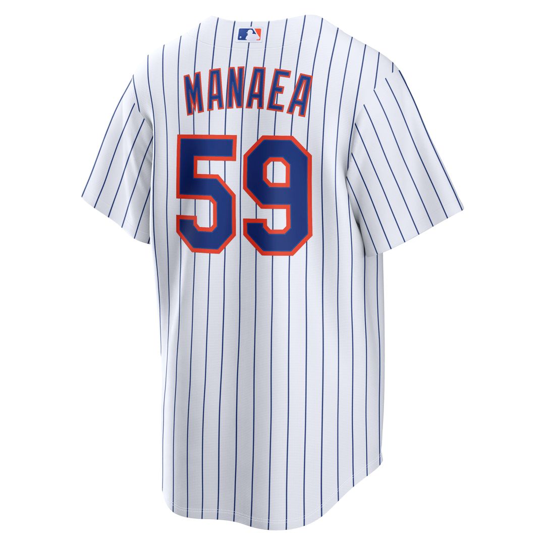 New York Mets Nike Sean Manaea Home Replica Baseball Jersey - White