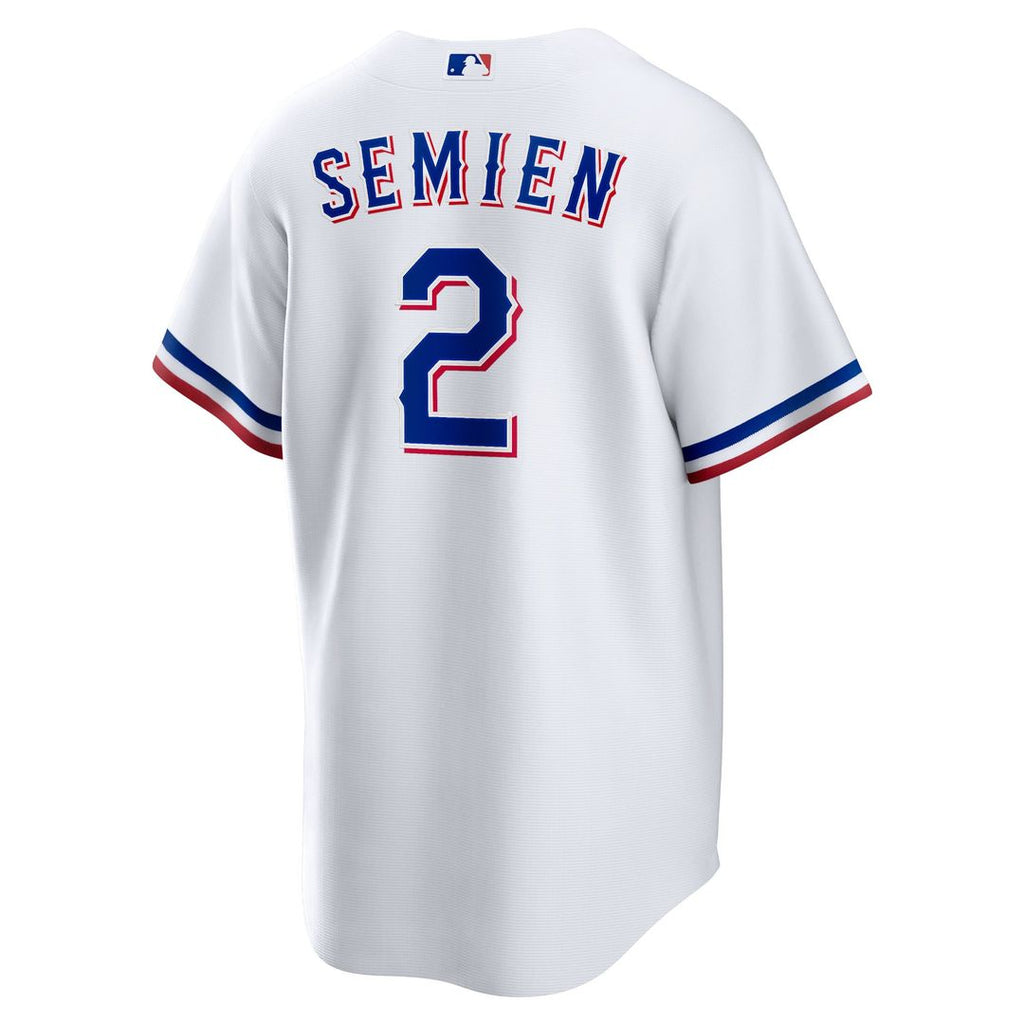 Texas Rangers Nike Marcus Semien Home Replica Baseball Jersey - White