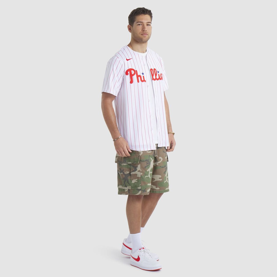 Philadelphia Phillies Nike Bryce Harper Road Limited Baseball Jersey - Gray