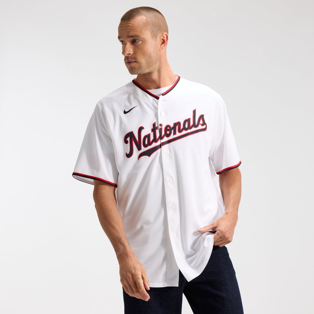 Washington Nationals Nike CJ Abrams Home Replica Baseball Jersey - White