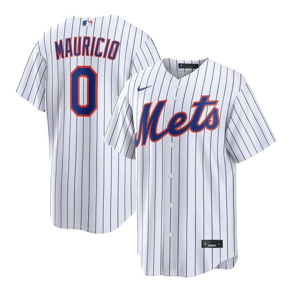 New York Mets Nike Ronny Mauricio Home Replica Baseball Jersey - White