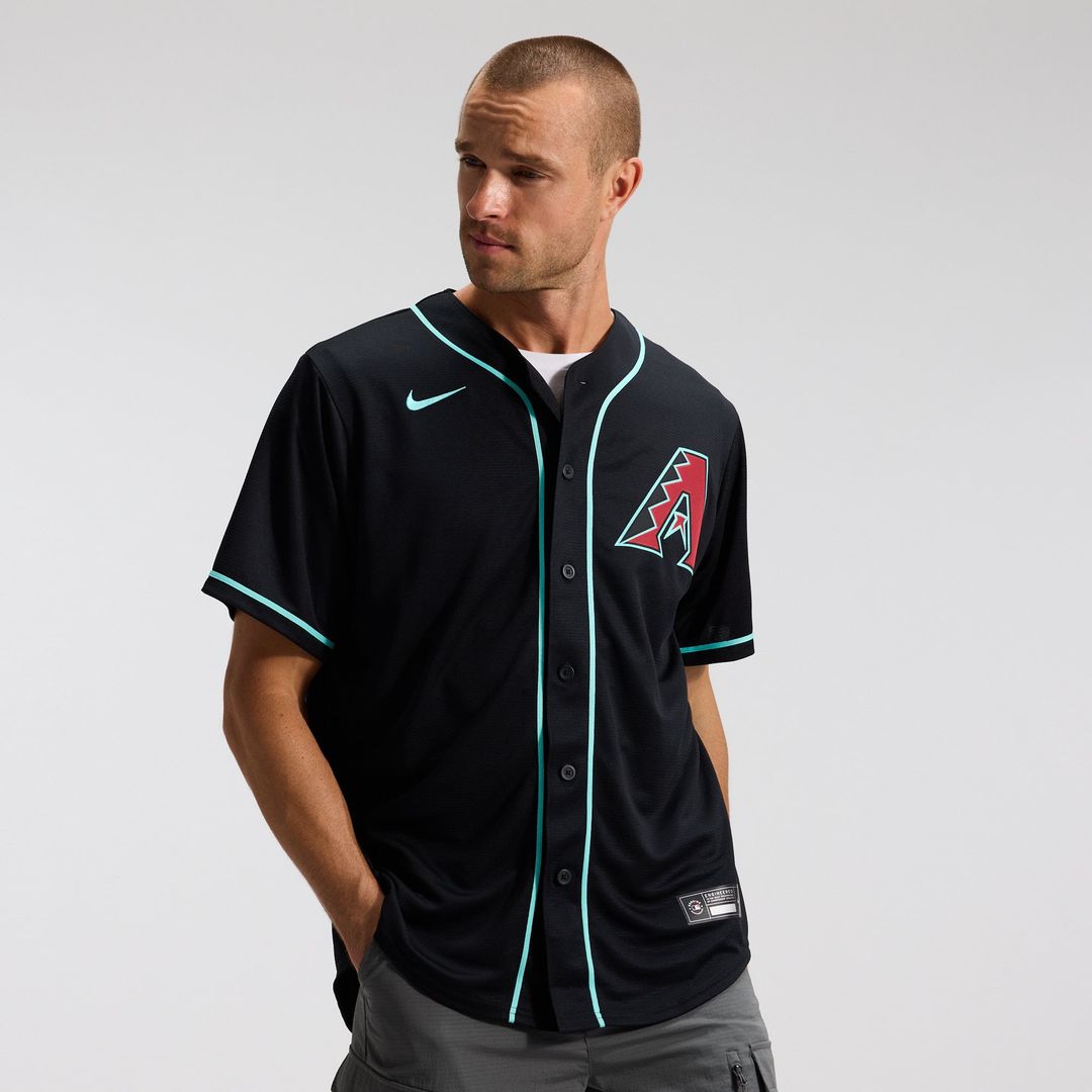 Arizona Diamondbacks Nike Corbin Carroll Alternate Replica Baseball Jersey - Black