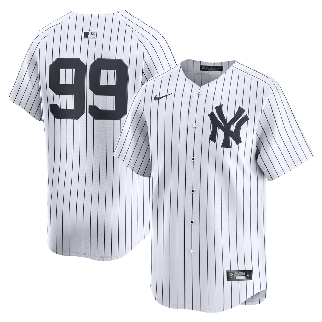 New York Yankees Nike Aaron Judge Home Limited Baseball Jersey - White