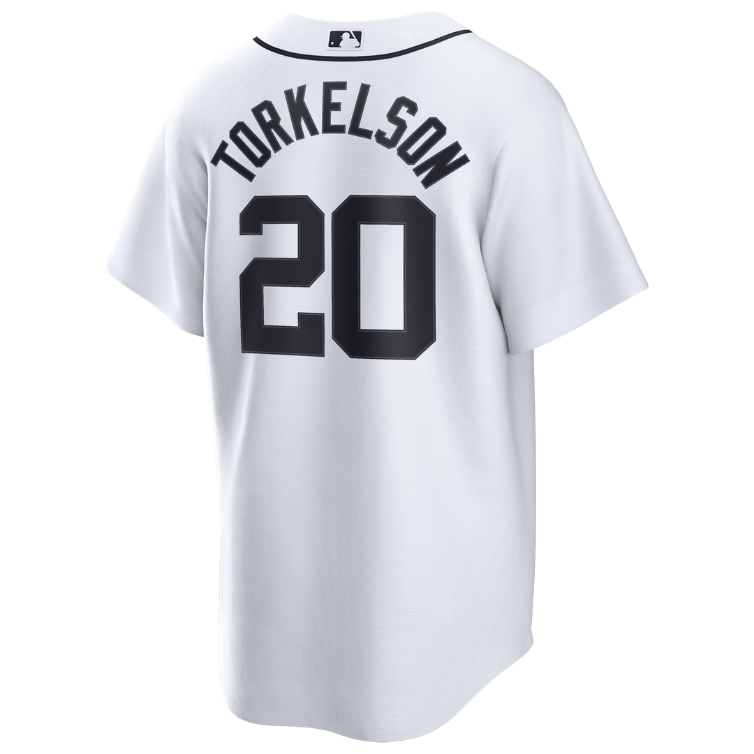 Detroit Tigers Nike Spencer Torkelson Home Replica Baseball Jersey - White
