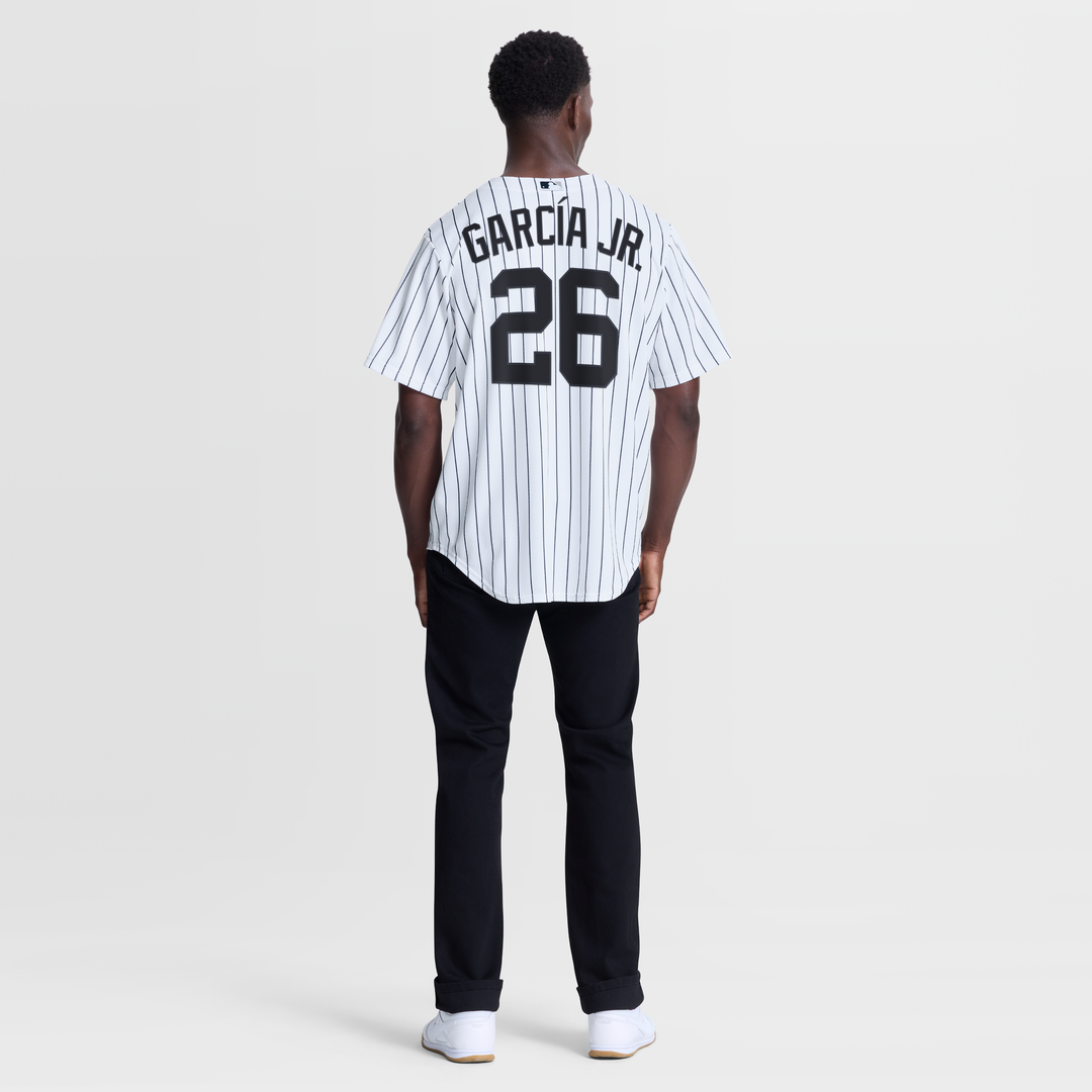New York Yankees Nike Luis García Jr. Home Replica Baseball Jersey - White