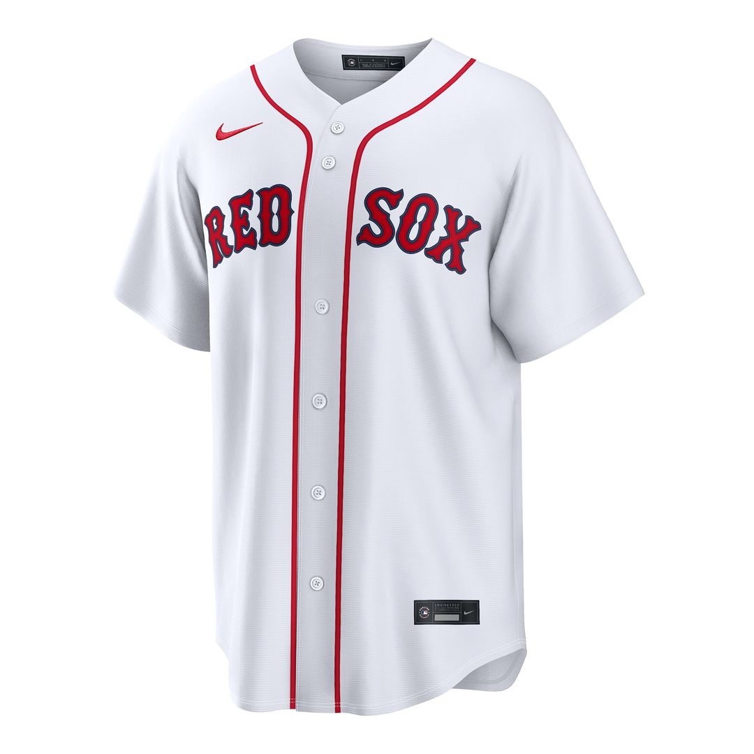 Boston Red Sox Nike Wilyer Abreu Home Replica Baseball Jersey - White