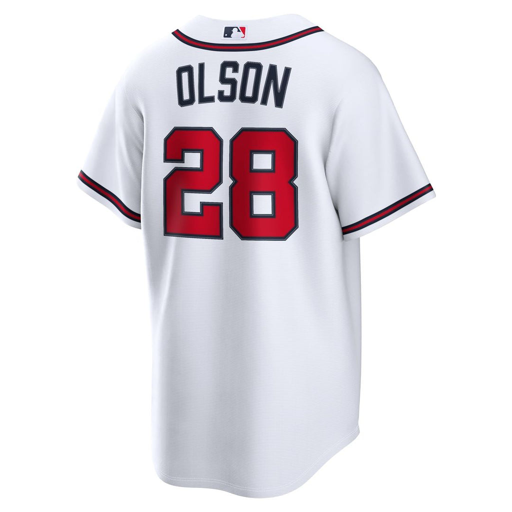 Atlanta Braves Nike Matt Olson Home Replica Baseball Jersey - White