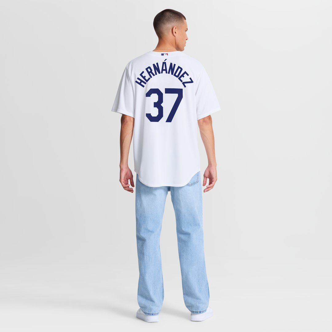 Los Angeles Dodgers Nike Teoscar Hernández Home Replica Baseball Jersey - White