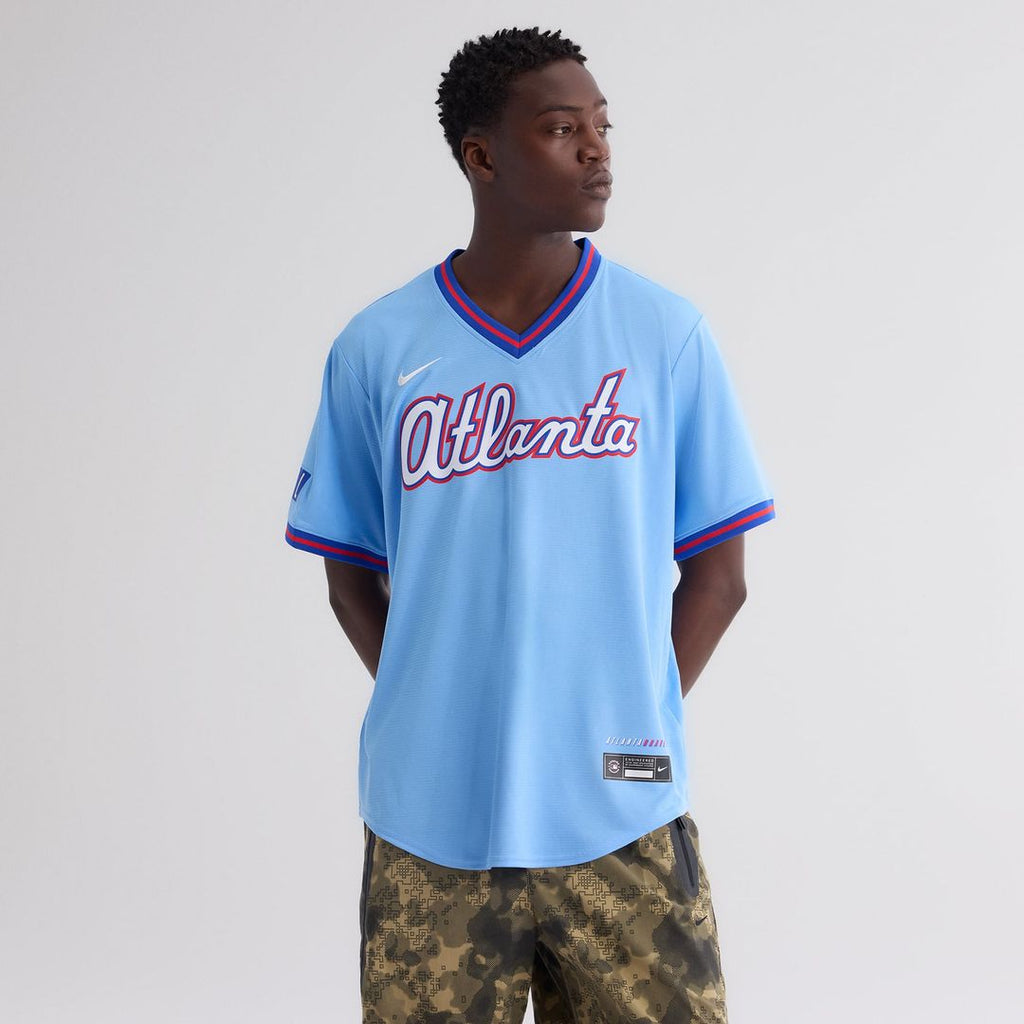 Atlanta Braves Nike 2026 City Connect Stadium Baseball Jersey - Powder Blue
