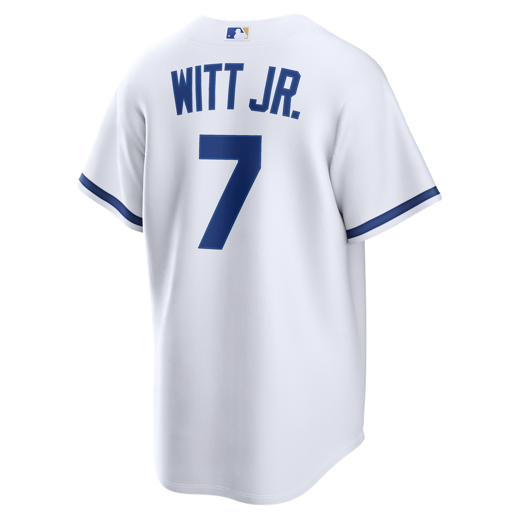 Kansas City Royals Nike Bobby Witt Jr. Home Replica Baseball Jersey - White