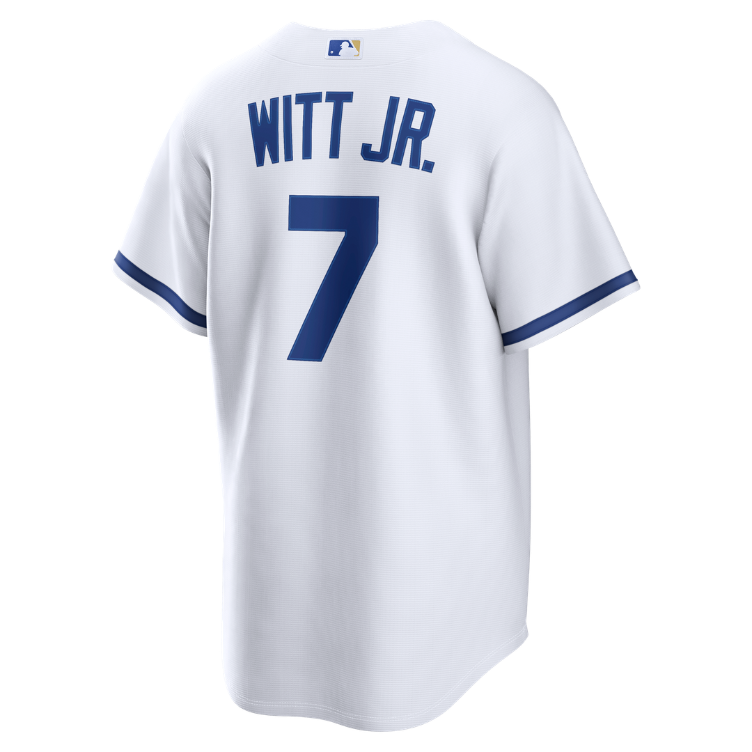 Kansas City Royals Nike Bobby Witt Jr. Home Replica Baseball Jersey - White
