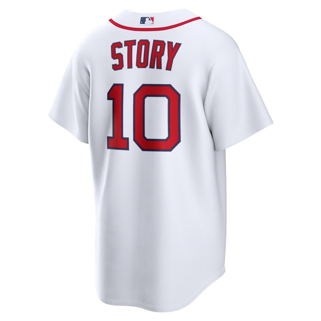 Boston Red Sox Nike Trevor Story Home Replica Baseball Jersey - White
