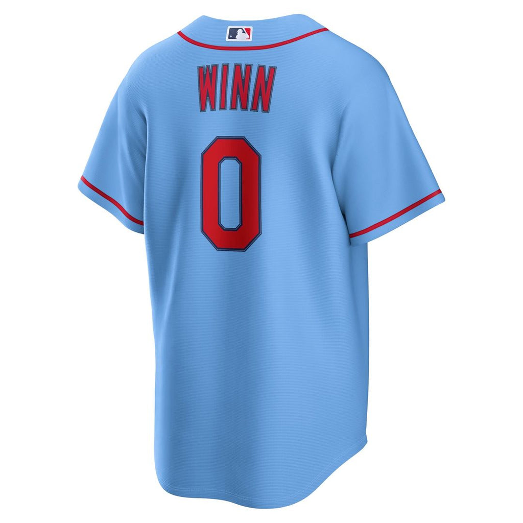 St. Louis Cardinals Nike Masyn Winn Alternate Replica Baseball Jersey - Light Blue
