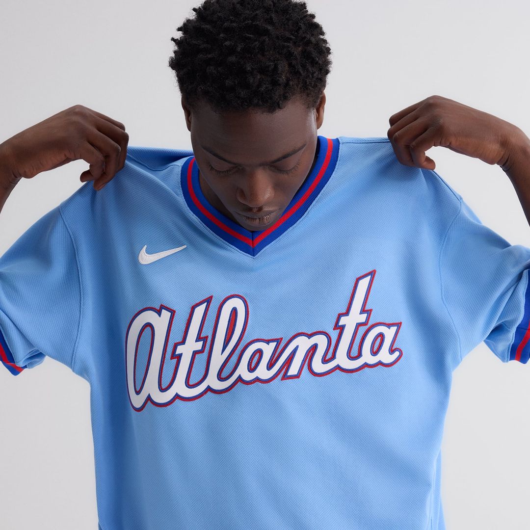 Atlanta Braves Nike 2026 City Connect Authentic Baseball Jersey - Powder Blue