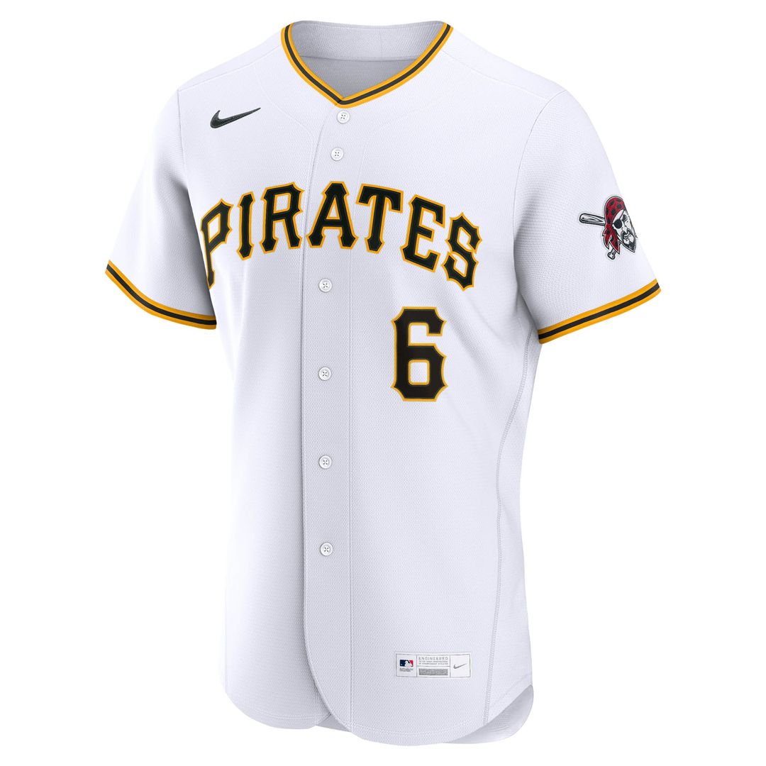 Pittsburgh Pirates Nike Konnor Griffin Home Authentic Baseball Jersey - White