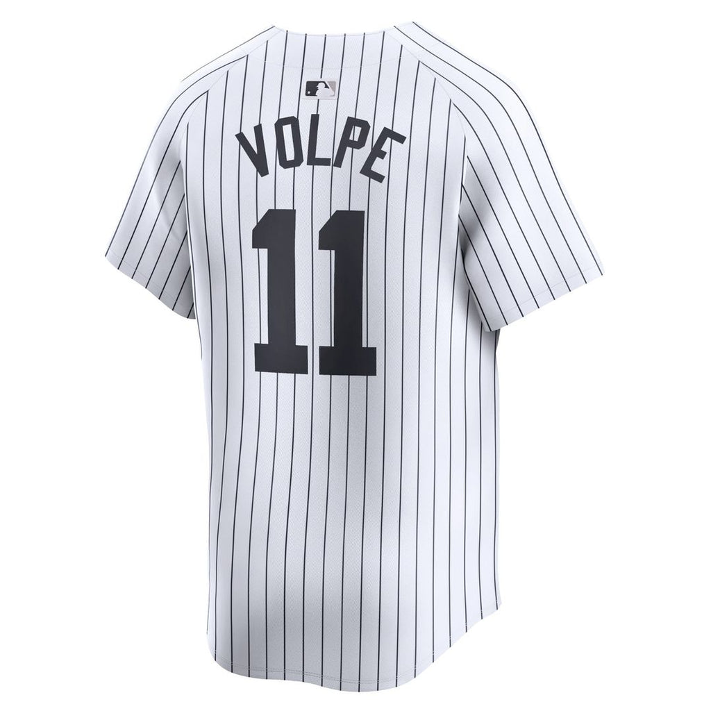 New York Yankees Nike Anthony Volpe Home Limited Baseball Jersey - White