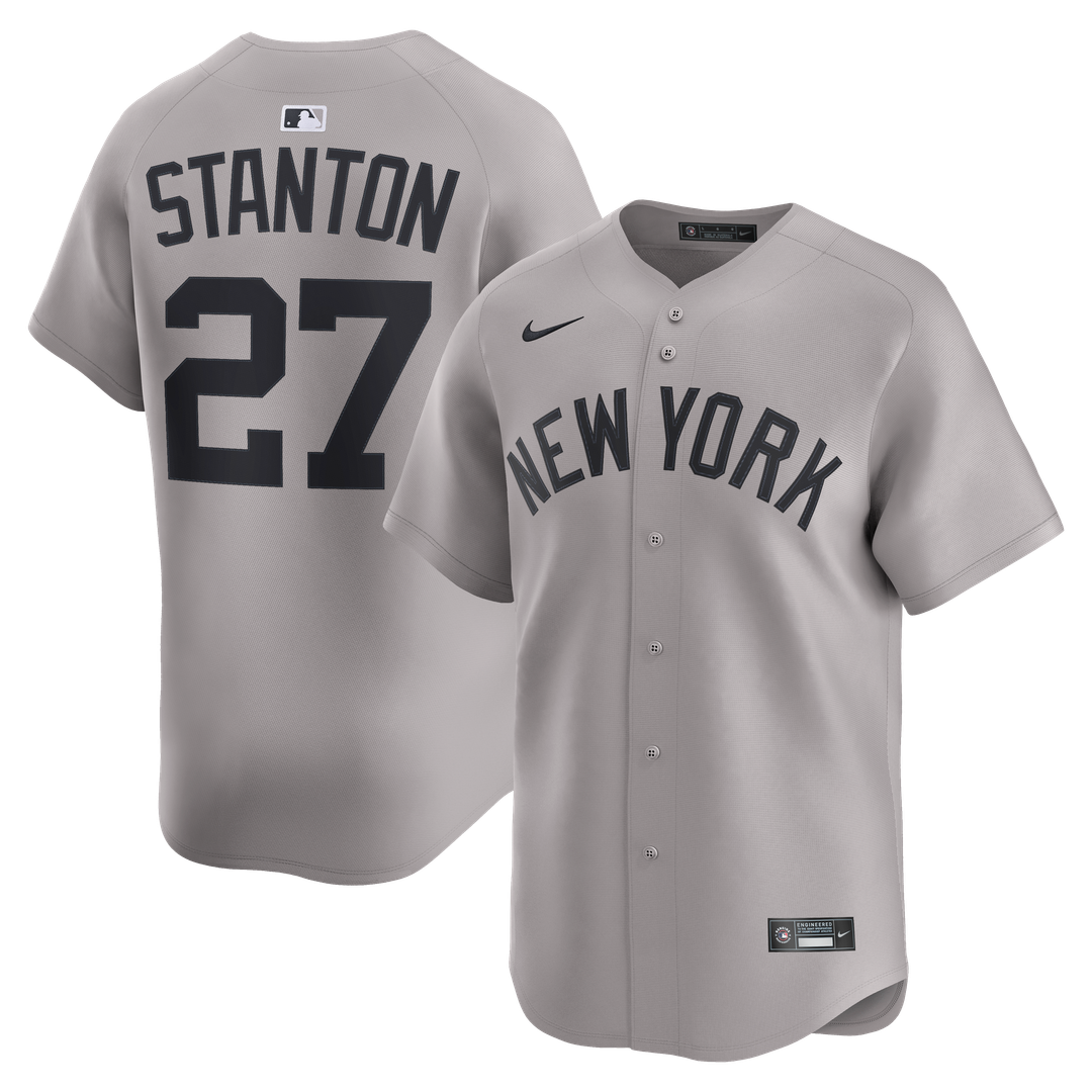 New York Yankees Nike Giancarlo Stanton Home Limited Baseball Jersey - White