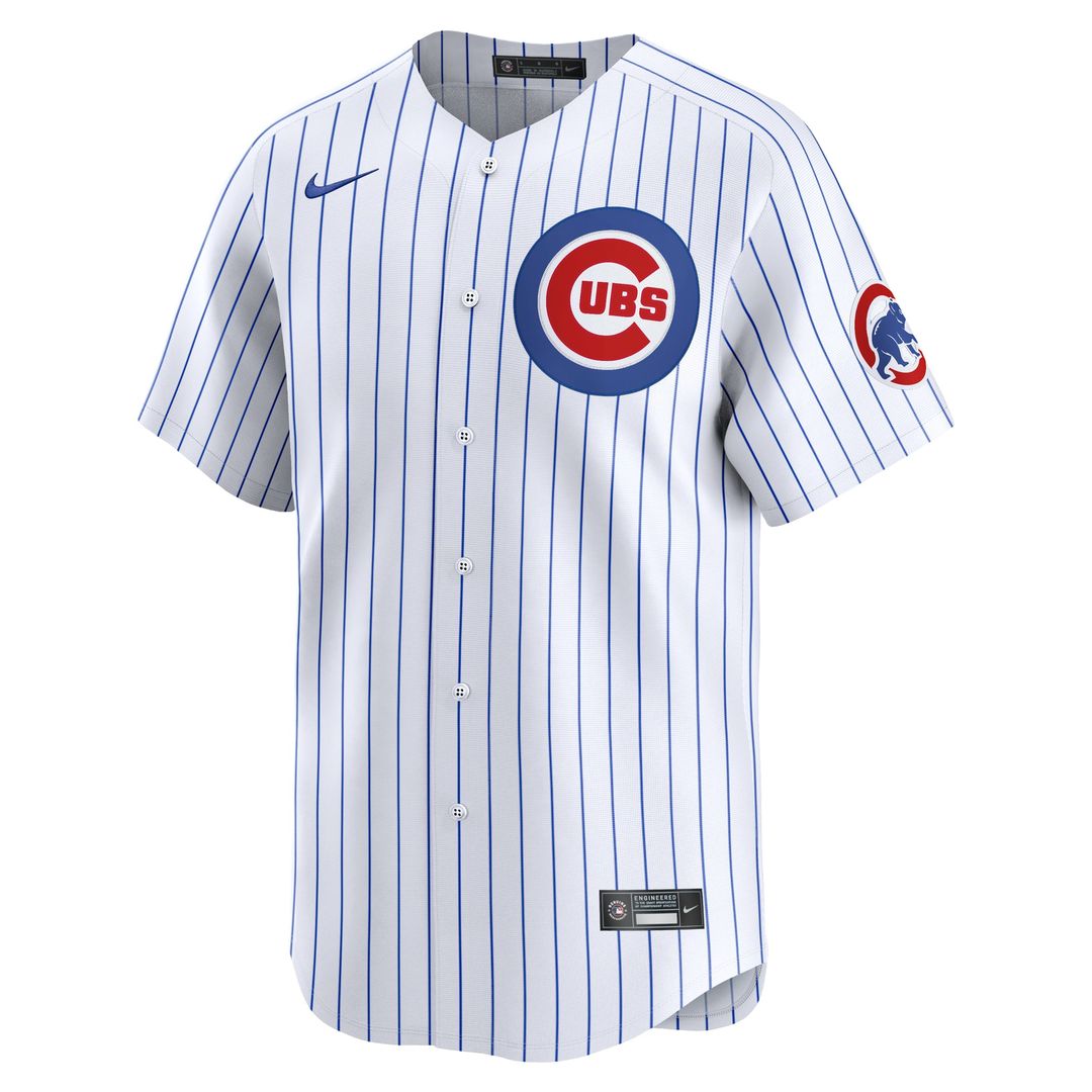 Chicago Cubs Nike Dansby Swanson Home Limited Baseball Jersey - White
