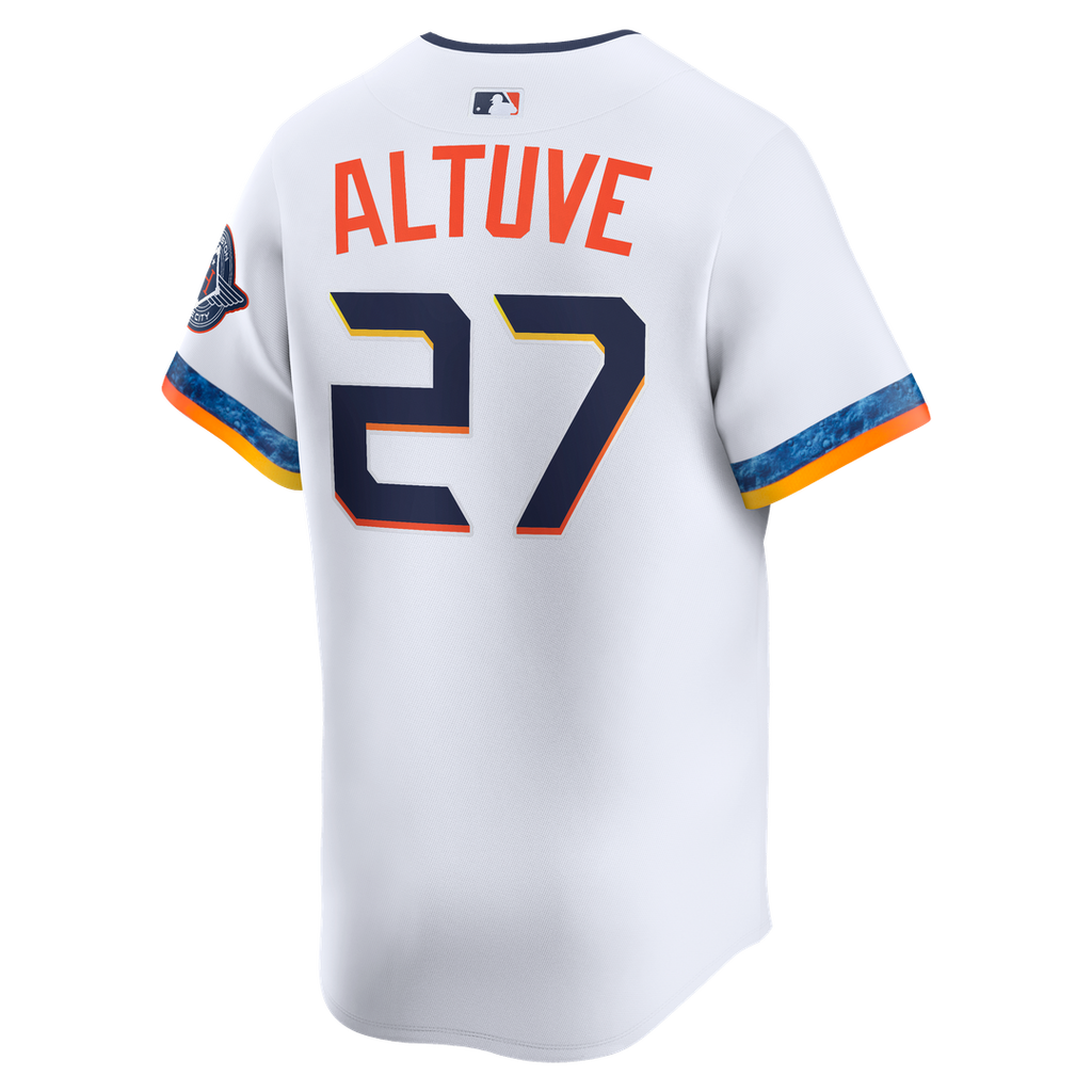 Houston Astros Nike Jose Altuve 2025 City Connect Limited Baseball Jersey - White