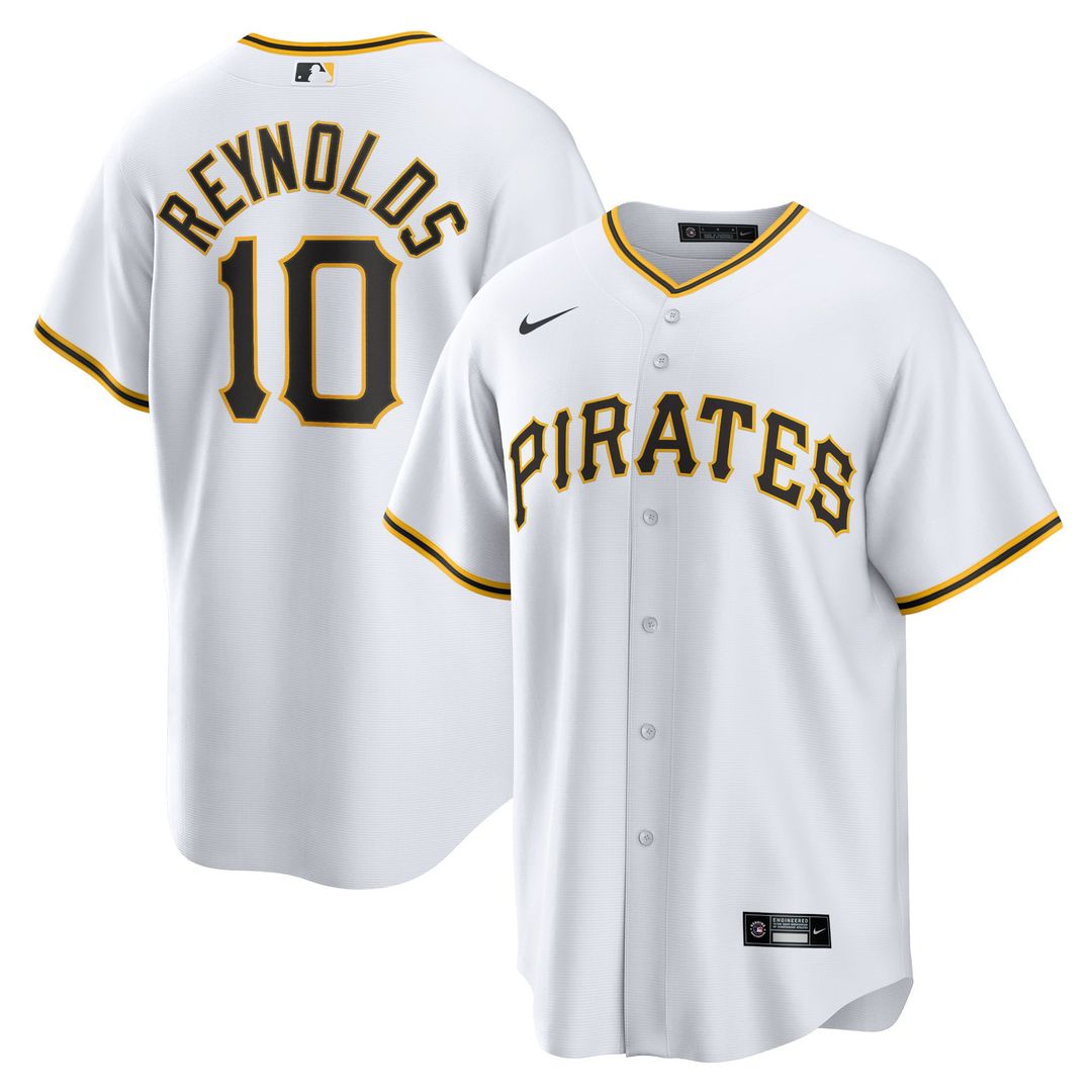 Pittsburgh Pirates Nike Bryan Reynolds Replica Baseball Jersey - White
