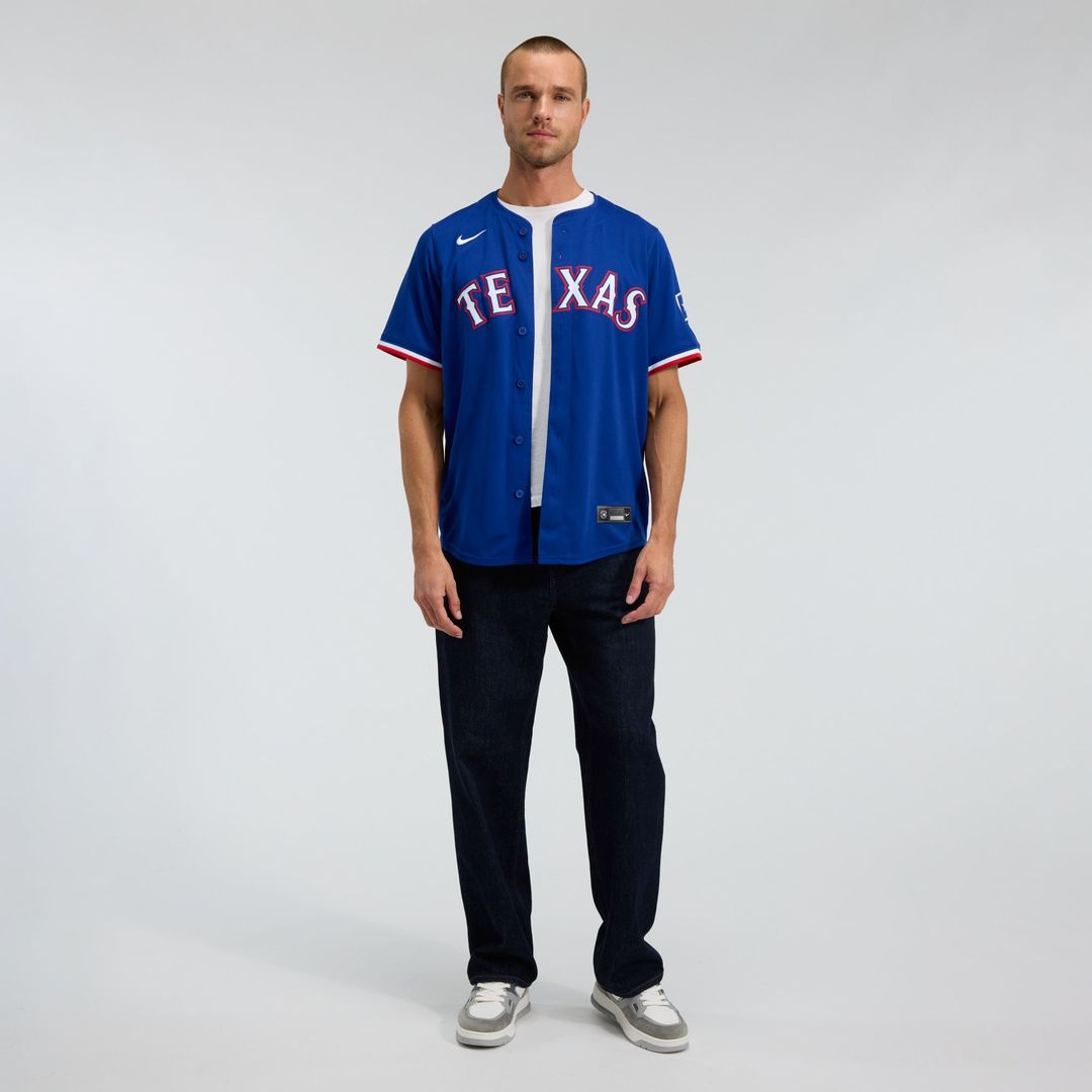 Texas Rangers Nike Corey Seager Alternate 2 Limited Baseball Jersey - Royal