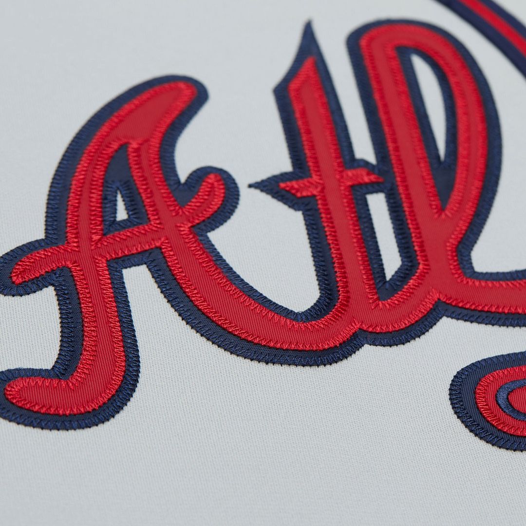 Atlanta Braves Mitchell & Ness Greg Maddux 1995 Throwback Authentic Baseball Jersey - Gray