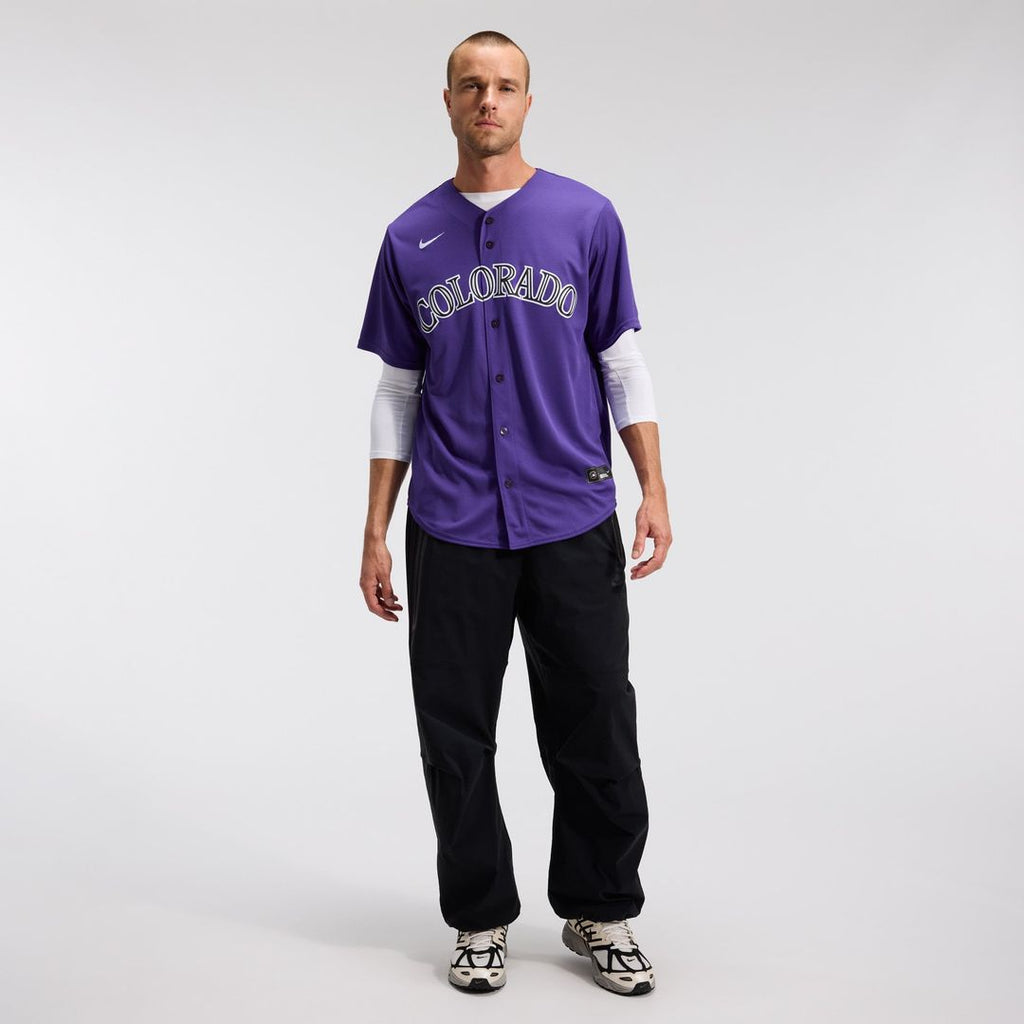 Colorado Rockies Nike Home Replica Team Baseball Jersey - White
