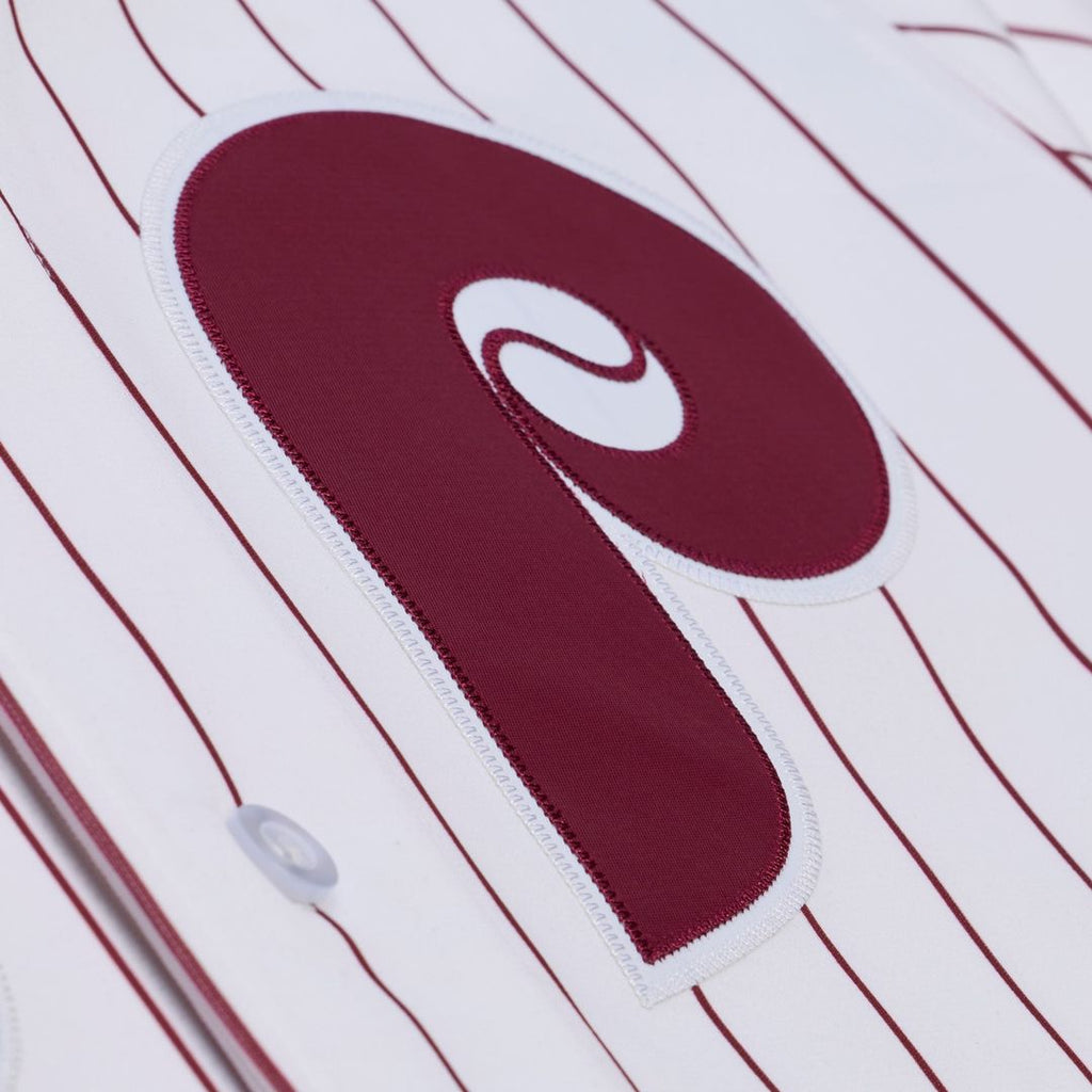 Philadelphia Phillies Mitchell & Ness Chase Utley 2003 Cooperstown Collection Authentic Baseball Jersey - White