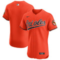 Baltimore Orioles Nike Alternate Vapor Premier Elite Patch Baseball Jersey - Orange
