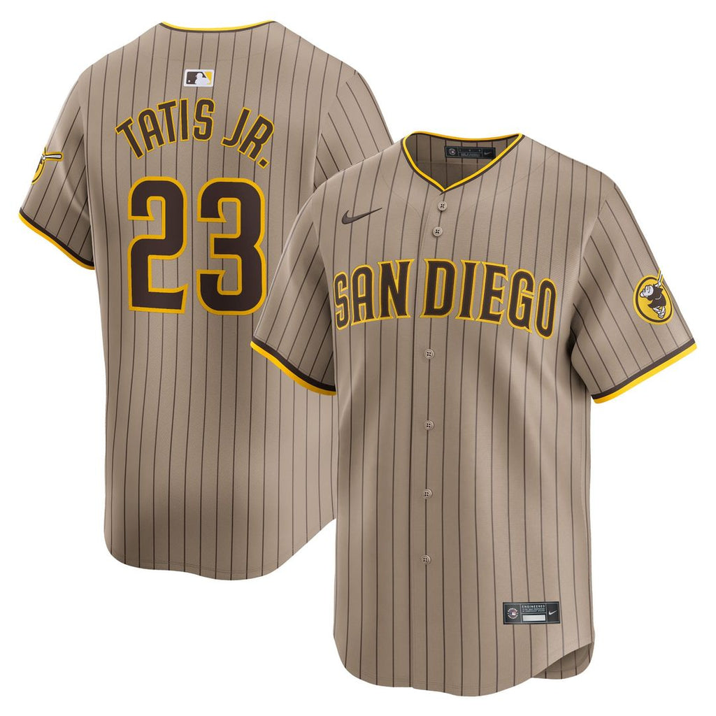 San Diego Padres Nike Fernando Tatis Jr. Tan Alternate Limited Baseball Jersey