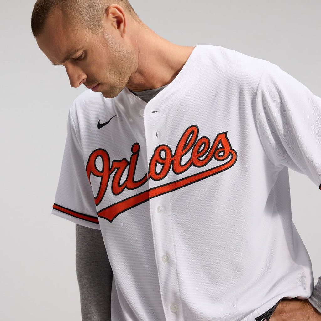 Baltimore Orioles Nike Home Replica Team Baseball Jersey - White