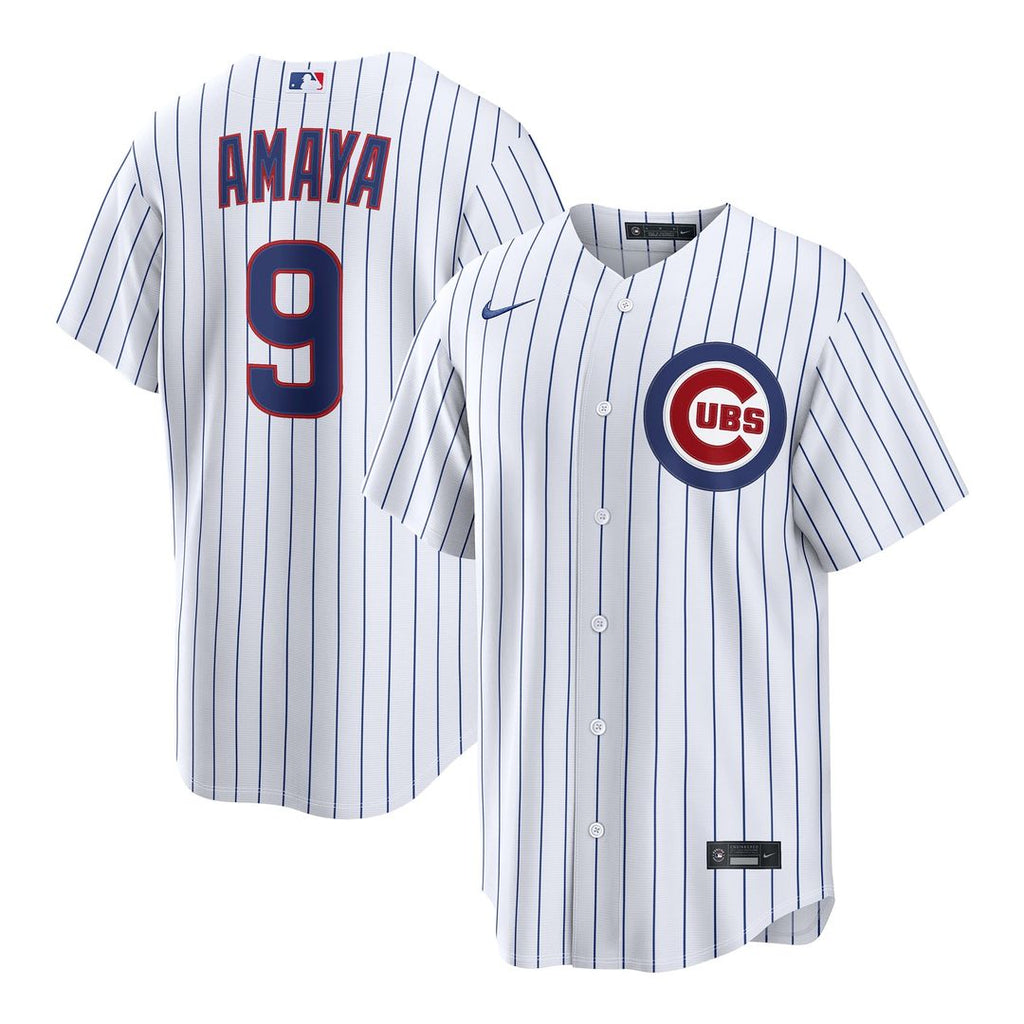 Chicago Cubs Nike Miguel Amaya Home Replica Baseball Jersey - White