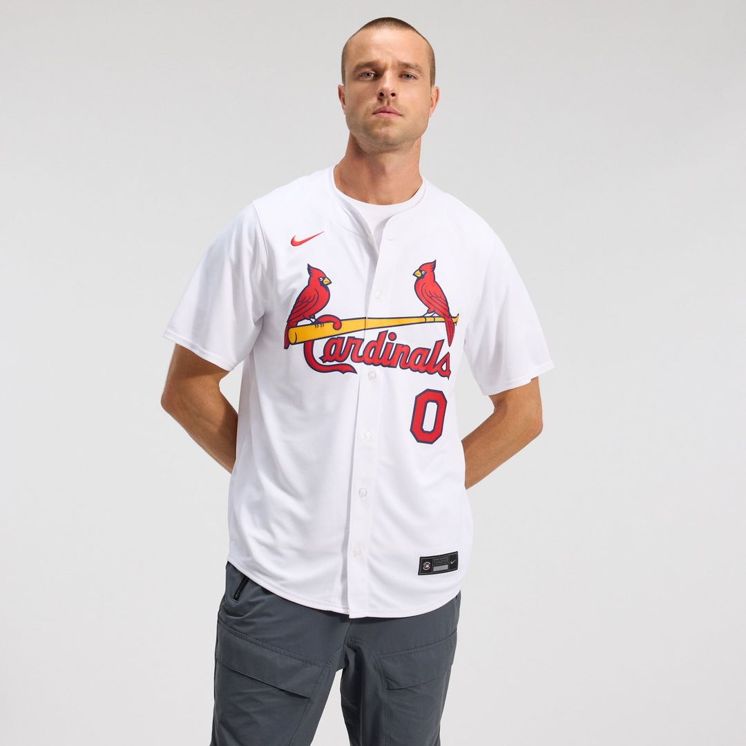 St. Louis Cardinals Nike Masyn Winn Home Limited Baseball Jersey - White
