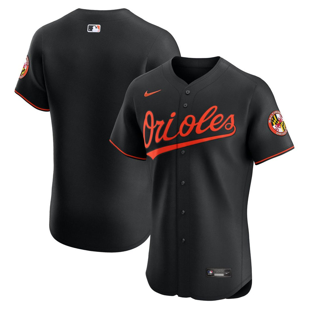 Baltimore Orioles Nike Alternate Elite Baseball Jersey - Black