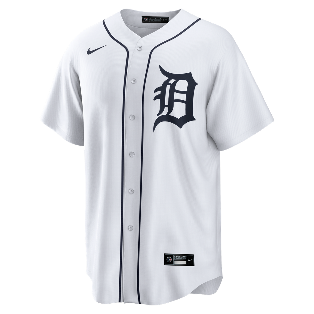 Detroit Tigers Nike Kevin McGonigle Home Replica Baseball Jersey - White
