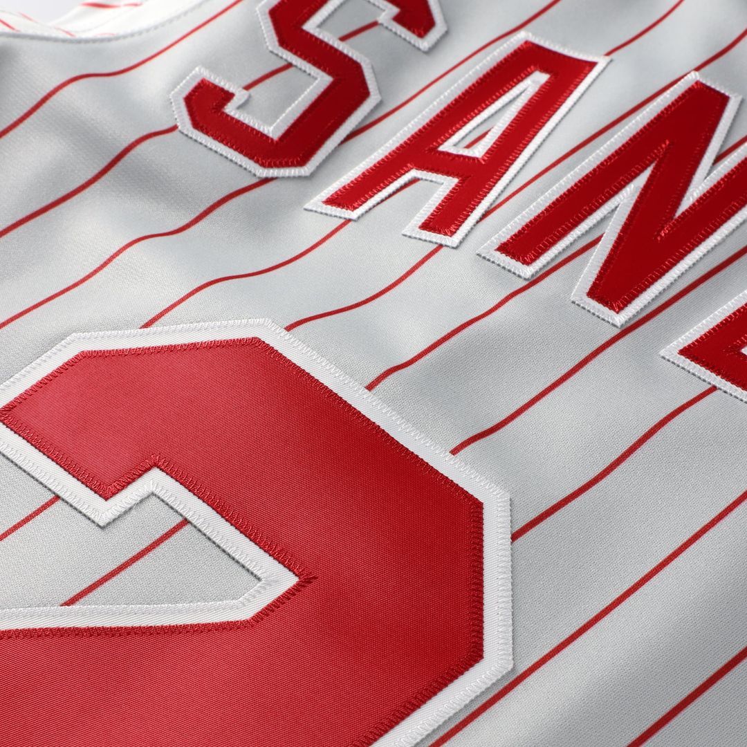 Cincinnati Reds Mitchell & Ness Deion Sanders 1997 Authentic Baseball Jersey - Gray