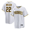 San Diego Padres Nike Mason Miller Home Replica Baseball Jersey - White