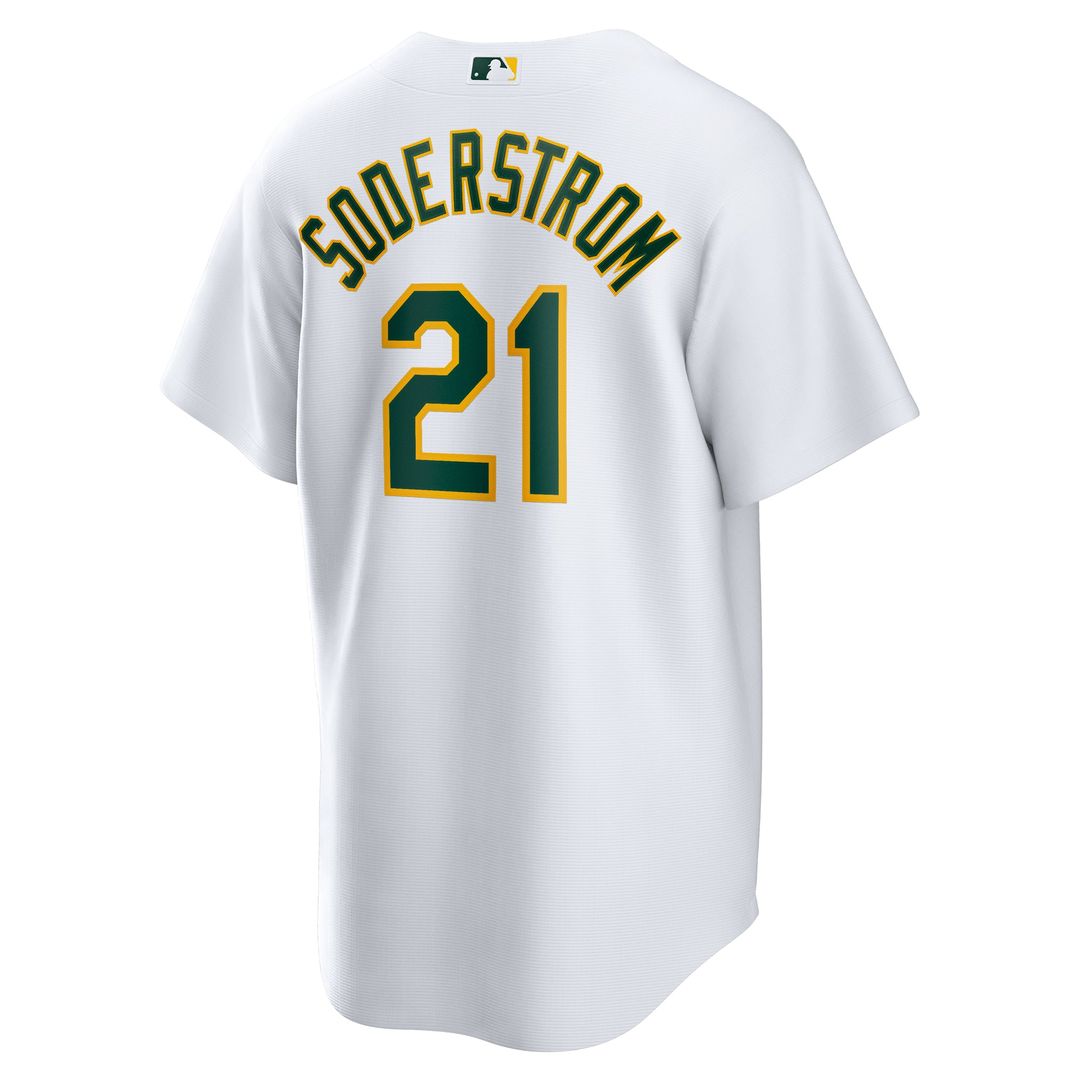 Athletics Nike Tyler Soderstrom Home Replica Baseball Jersey - White