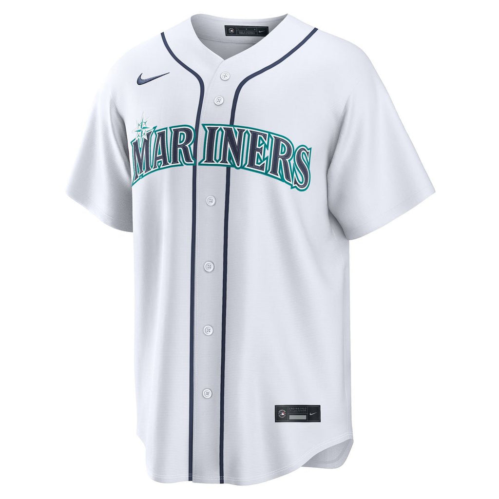 Seattle Mariners Nike Cole Young Home Replica Baseball Jersey - White