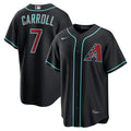Arizona Diamondbacks Nike Corbin Carroll Alternate Replica Baseball Jersey - Black