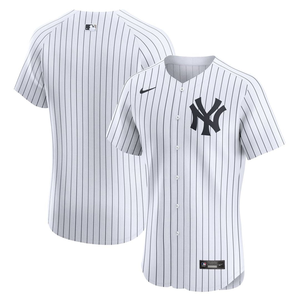 New York Yankees Nike Home Elite Baseball Jersey - White