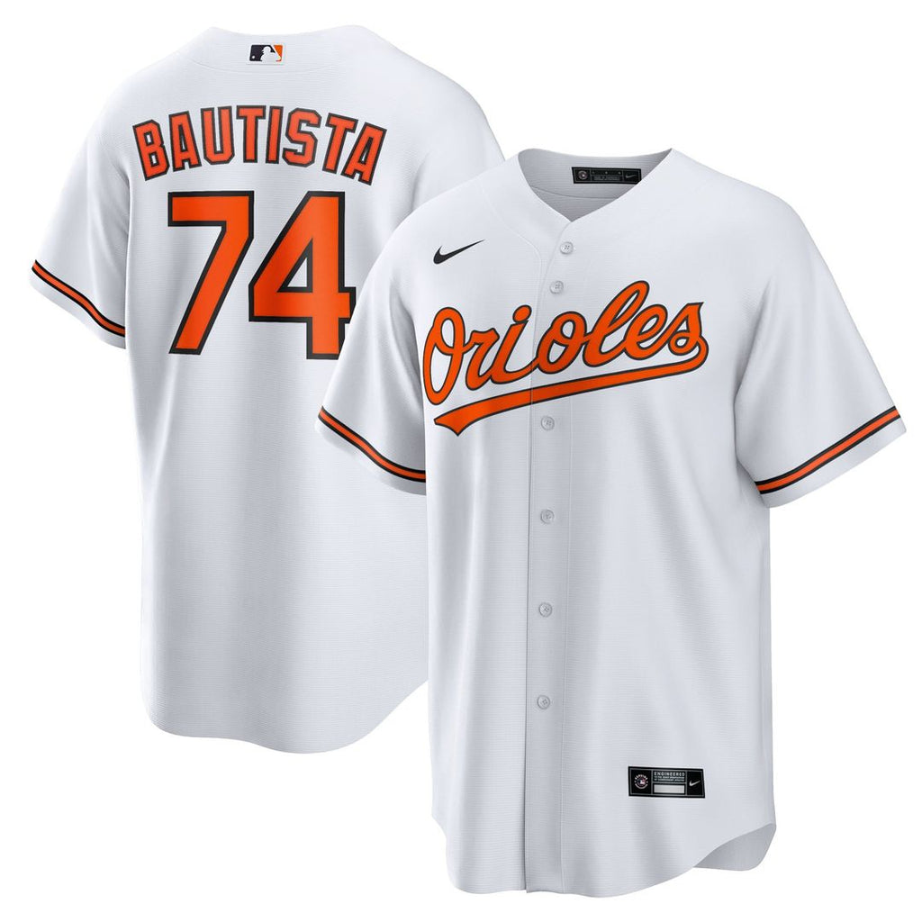 Baltimore Orioles Nike Felix Bautista Replica Baseball Jersey - White