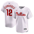 Philadelphia Phillies Nike Kyle Schwarber Home Limited Baseball Jersey - White