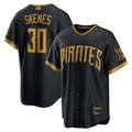 Pittsburgh Pirates Nike Paul Skenes 2026 City Connect Stadium Baseball Jersey - Black