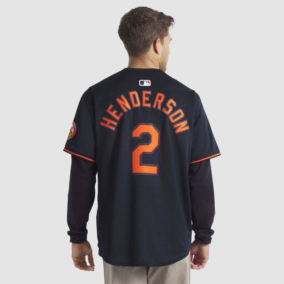 Baltimore Orioles Nike Gunnar Henderson Alternate Limited Baseball Jersey - Black