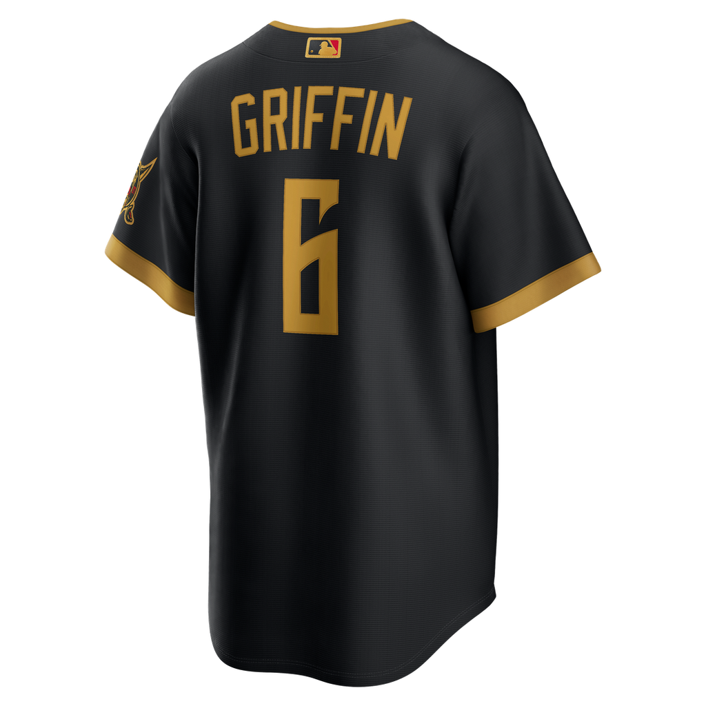 Pittsburgh Pirates Nike Konnor Griffin 2026 City Connect Stadium Baseball Jersey - Black