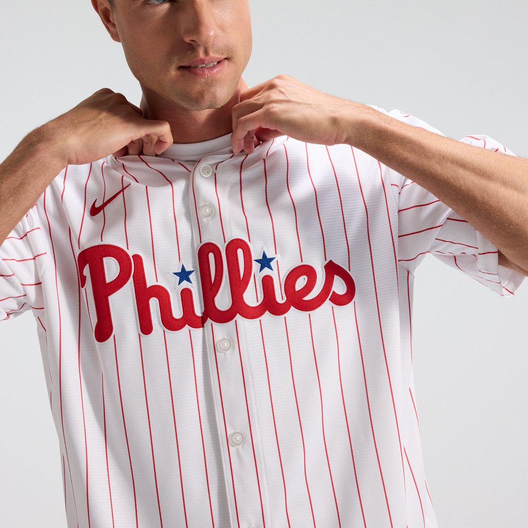 Philadelphia Phillies Nike Home Replica Team Baseball Jersey - White