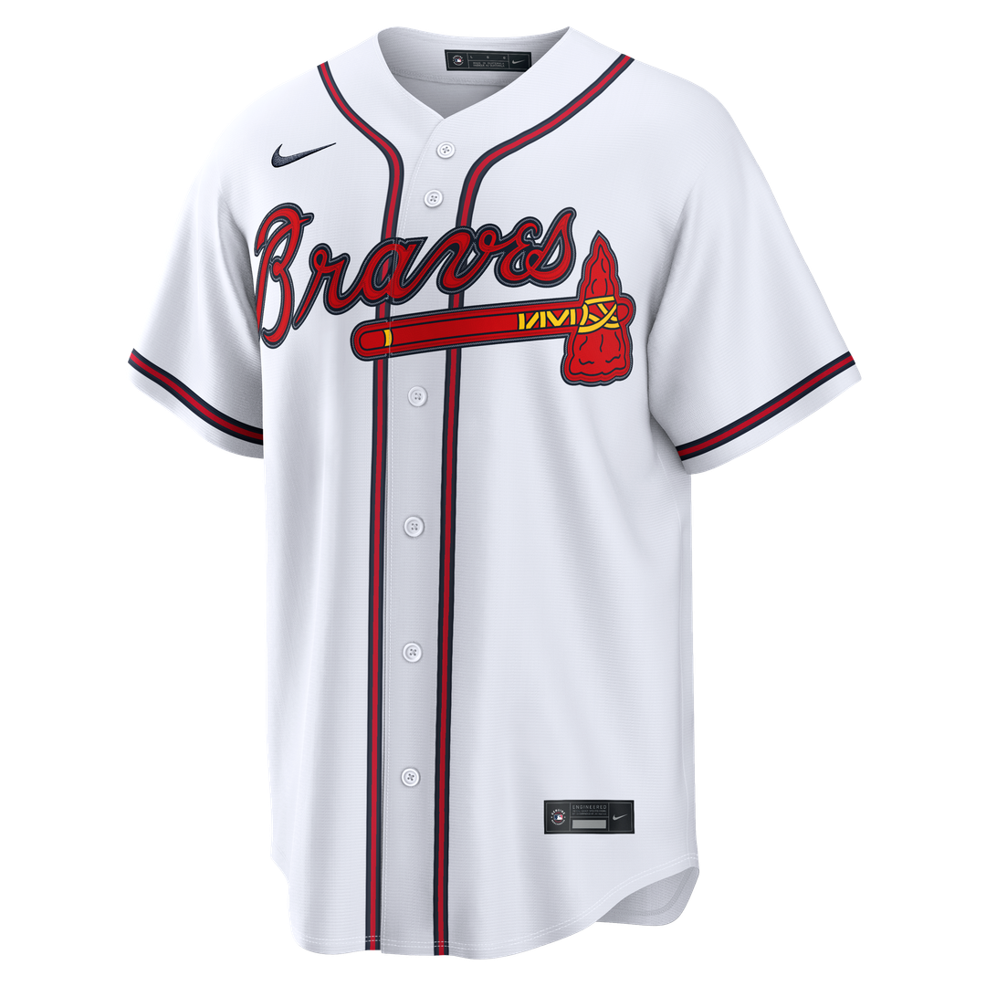 Atlanta Braves Nike Lane Thomas Home Replica Baseball Jersey - White