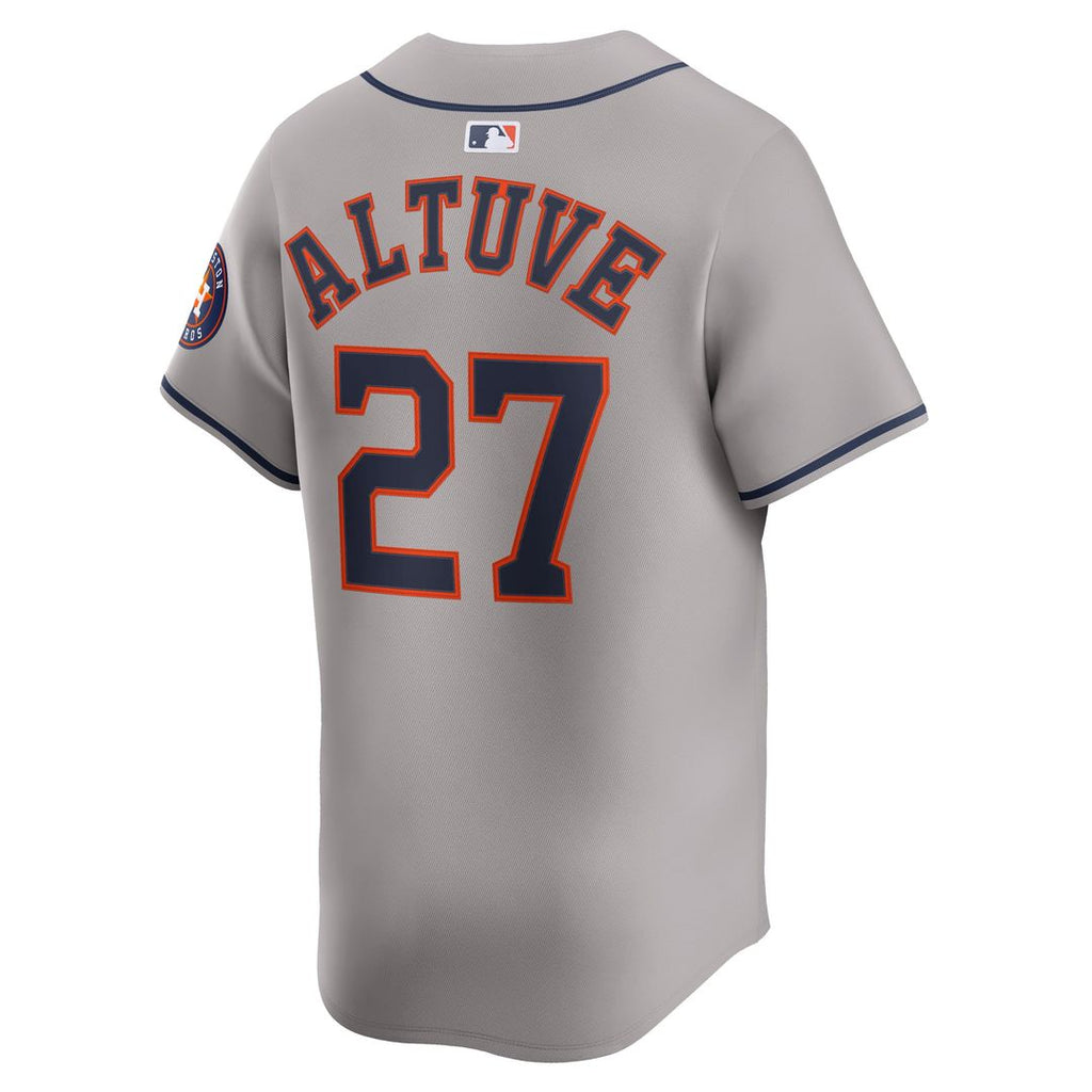 Houston Astros Nike Jose Altuve Alternate Limited Baseball Jersey - Orange